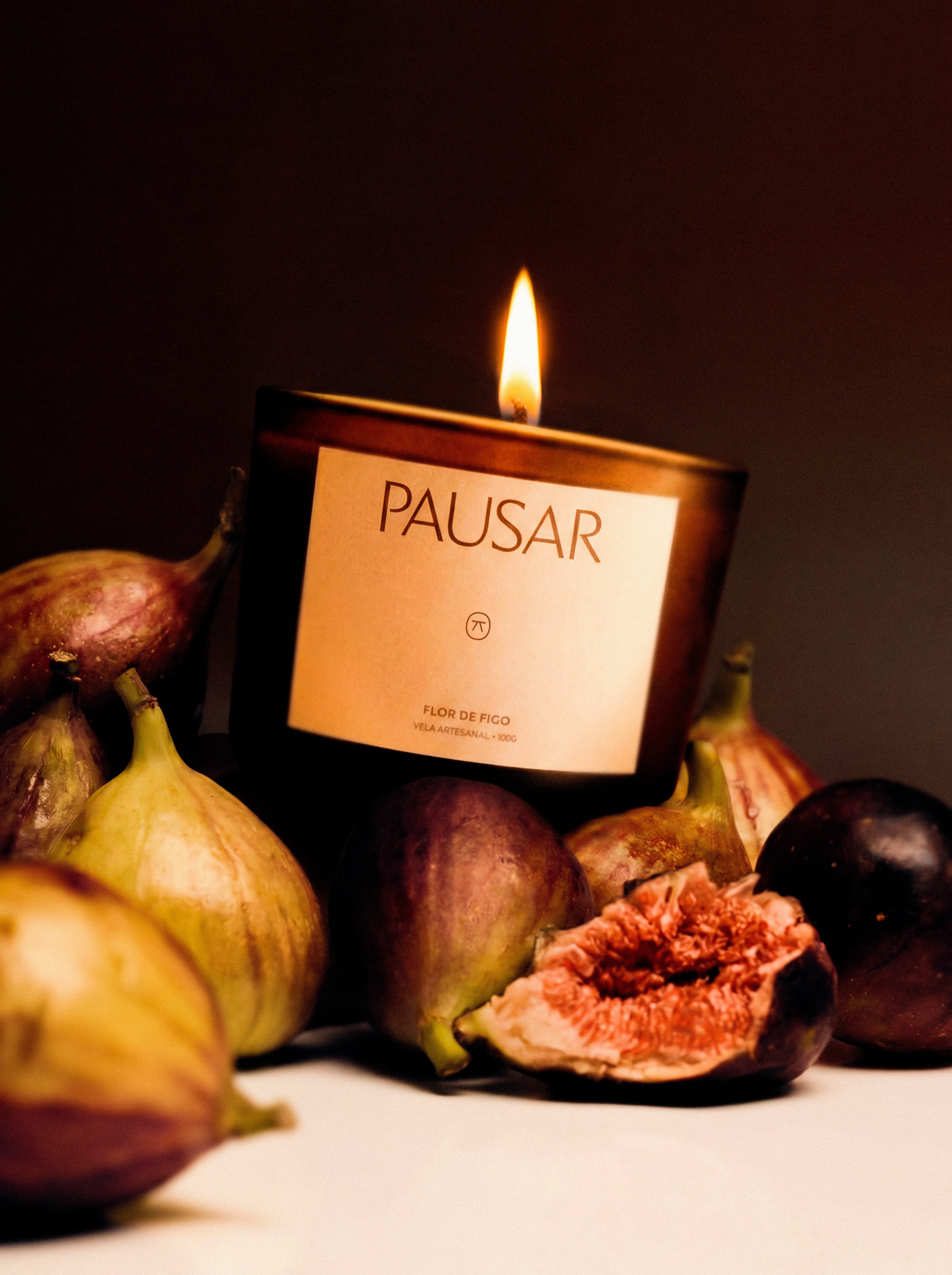 Vela Aromática – Pausar