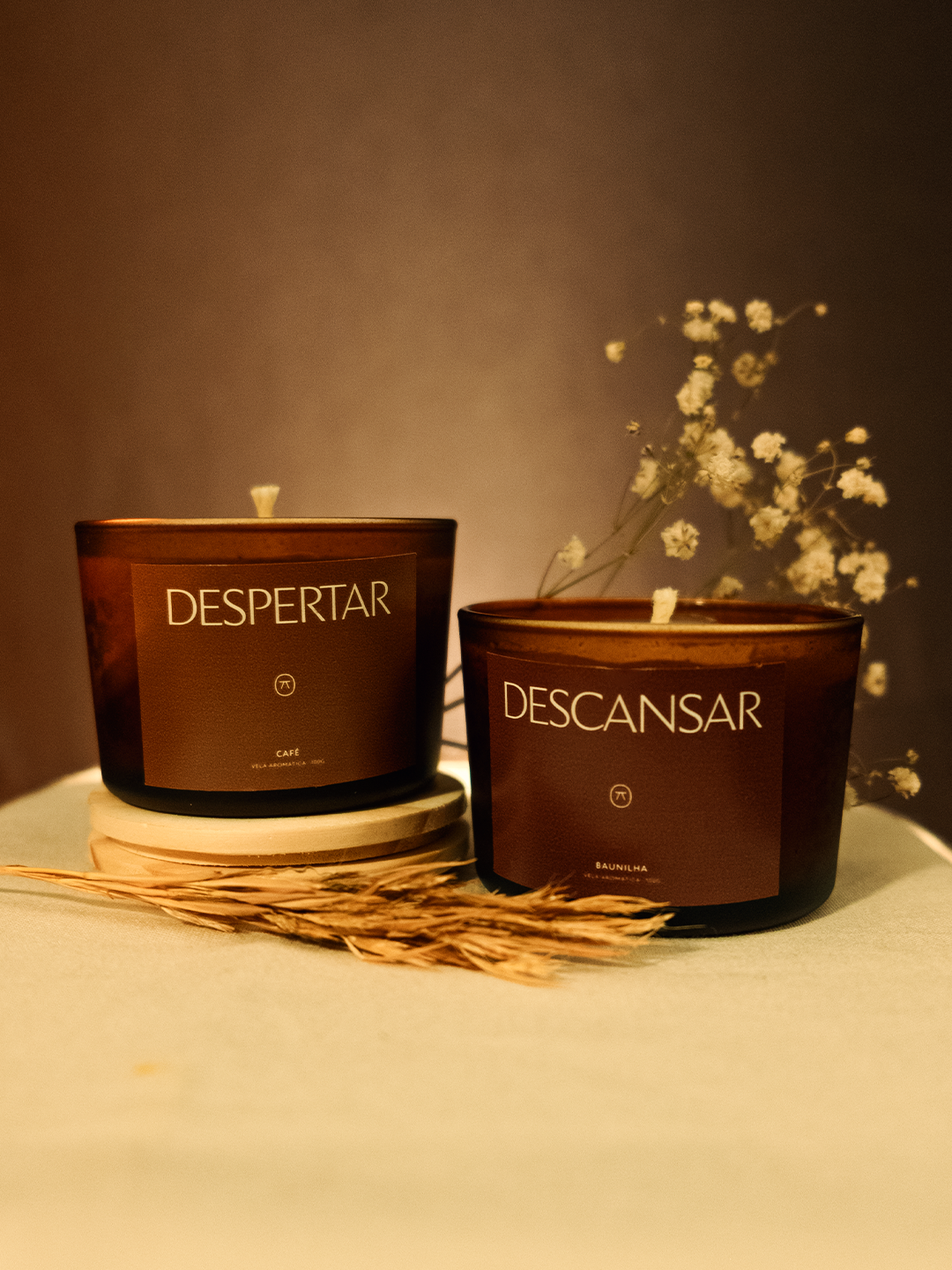 Kit com 2 Velas